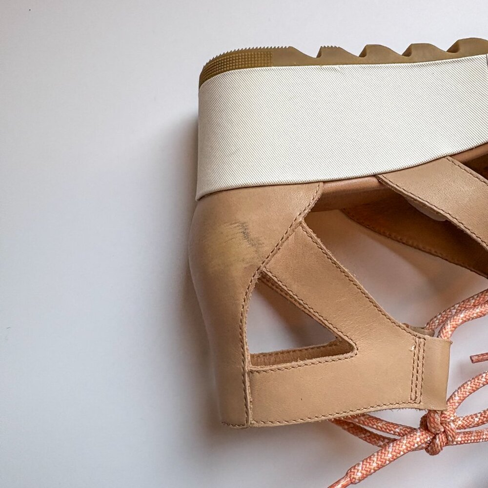 Sorel Cameron Flatform Lace-Up Sandals - Picture 4 of 7